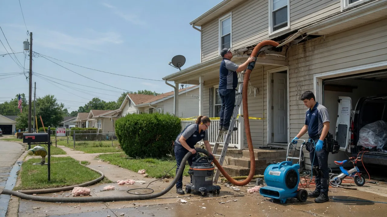 Water Damage Restoration in Columbus, TX near me